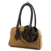 EGO ES0290CR 220125JZ női, taupe velúr bőr válltáska 28 x 18 x 11 cm