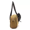 EGO ES0290CR 220125JZ női, taupe velúr bőr válltáska 28 x 18 x 11 cm