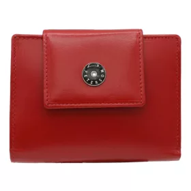   Peterson PTN 70616-9 NGV RFID piros női bőr pénztárca 12.5 x 10 x 2.5 cm