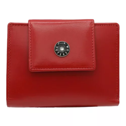 Peterson PTN 70616-9 NGV RFID piros női bőr pénztárca 12.5 x 10 x 2.5 cm