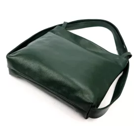  Luka 26-019 DOLLARO zöld női bőr válltáska, hátitáska 40 x 35 x 10 cm
