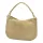 Luka 24-085 GOLD bézs női velúr bőr kézitáska 31 x 23 x 8 cm