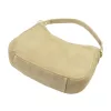 Luka 24-085 GOLD bézs női velúr bőr kézitáska 31 x 23 x 8 cm