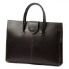 Camilla 778 sötétbarna női bőr aktatáska 40 x 30 x 10 cm