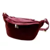 Luka 26-020 bordó női bőr övtáska, crossbody 38 x 17 x 15 cm