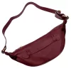 Luka 26-020 bordó női bőr övtáska, crossbody 38 x 17 x 15 cm