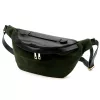 Luka 26-020 fekete női bőr övtáska, crossbody 38 x 17 x 15 cm