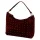 Luka 26-023 bordó női bőr válltáska, oldaltáska 34 x 26 x 12 cm