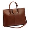 Camilla 778 barna női bőr aktatáska 40 x 30 x 10 cm