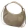Luka 26-039 taupe női velúr bőr válltáska 35 x 22 x 15 cm