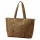 Luka 25-016 taupe női velúr bőr válltáska 47 x 28 x 13 cm