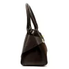 Luka 26-006 sötétbarna női bőr válltáska 32 x 22 x 16 cm