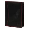 Money Kepper CDD 5601 BIRD fekete-piros férfi bőr pénztárca, sas motívummal 10 x 13 x 2.5 cm