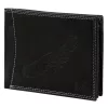 Money Kepper CDD 5600 BIRD fekete férfi bőr pénztárca, sas mintával 12.5 x 10 x 2.5 cm
