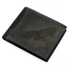 Money Kepper CDD 5600 BIRD fekete férfi bőr pénztárca, sas mintával 12.5 x 10 x 2.5 cm