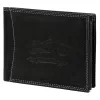 Money Kepper CDD 5600 BIKE fekete férfi bőr pénztárca 12.5 x 10 x 2.5 cm