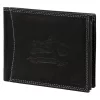 Money Kepper CDD 5600 BIKE fekete férfi bőr pénztárca 12.5 x 10 x 2.5 cm