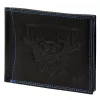 Money Kepper CDD 5600 WILD WEST fekete férfi bőr pénztárca, Western motívummal 12.5 x 10 x 2.5 cm