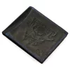 Money Kepper CDD 5600 WILD WEST fekete férfi bőr pénztárca, Western motívummal 12.5 x 10 x 2.5 cm
