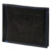 Money Kepper CDD 5600 WILD WEST fekete férfi bőr pénztárca, Western motívummal 12.5 x 10 x 2.5 cm