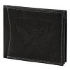 Money Kepper CDD 5600 WILD WEST fekete férfi bőr pénztárca, Western mintával 12.5 x 10 x 2.5 cm