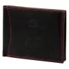 Money Kepper CDD 5600 EAGLE fekete-piros férfi bőr pénztárca, sas motívummal 12.5 x 10 x 2.5 cm
