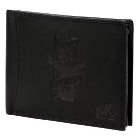   Money Kepper CDD 5600 REBEL VINTAGE fekete férfi bőr pénztárca 12.5 x 10 x 2.5 cm