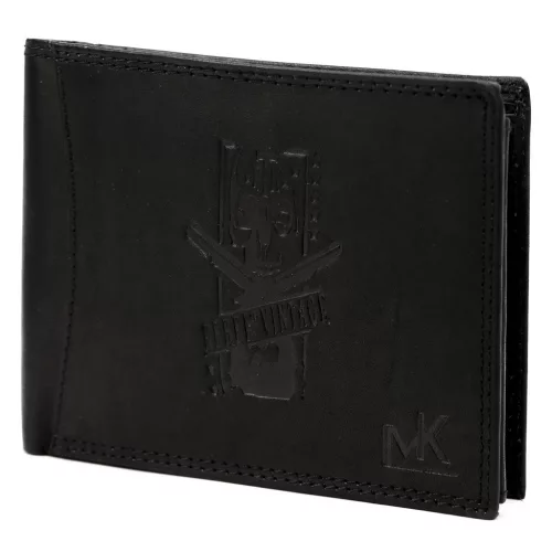 Money Kepper CDD 5600 REBEL VINTAGE fekete férfi bőr pénztárca 12.5 x 10 x 2.5 cm