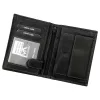 Money Kepper CDD 5601 EAGLE fekete férfi bőr pénztárca, sas motívummal 10 × 13 × 2,5 cm