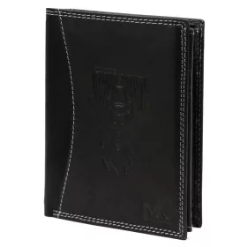   Money Kepper CDD 5601 WILD WEST fekete férfi bőr pénztárca 10 × 13 × 2,5 cm