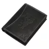 Money Kepper CDD 5601 WILD WEST fekete férfi bőr pénztárca 10 × 13 × 2,5 cm