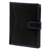 Money Kepper CDD 5601B WILD WEST fekete férfi bőr pénztárca 10.5 x 13 x 2.5 cm