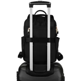   Peterson PTN JN-08-9980 női fekete hátizsák 26 x 34 x 12 cm