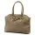 Luka 26-054 taupe női bőr válltáska, oldaltáska 43 x 29 x 15 cm
