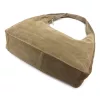 Luka 26-050 taupe női velúr bőr válltáska 44 x 23 x 13 cm