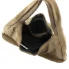 Luka 26-050 taupe női velúr bőr válltáska 44 x 23 x 13 cm