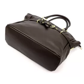   Luka 26-053 DOLLARO barna női bőr válltáska 42 x 26 x 16 cm