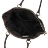Luka 26-053 DOLLARO barna női bőr válltáska 42 x 26 x 16 cm
