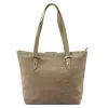 Luka 26-063 taupe női velúr bőr válltáska 39 x 30 x 13 cm