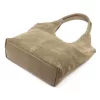 Luka 26-013 taupe női bőr válltáska, oldaltáska 39 x 33 x 12 cm