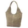 Luka 26-013 taupe női bőr válltáska, oldaltáska 39 x 33 x 12 cm
