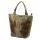 Luka 26-026 CROCO taupe női krokodil mintás bőr válltáska, shopper 40 x 36 x 19 cm