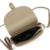 Luka 26-067 taupe női bőr oldaltáska 24 x 16 x 8 cm