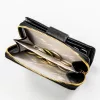 Peterson PTN PS115-MLF RFID fekete női bőr pénztárca 14,5 x 9,5 x 3 cm