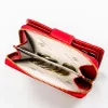 Peterson PTN PS115-MLF RFID piros női bőr pénztárca 14,5 x 9,5 x 3 cm