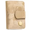 Peterson PTN PS115-MLF RFID bézs női bőr pénztárca 14,5 x 9,5 x 3 cm