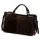 Camilla PREMIUM 10.008 sötétbarna női velúr bőr kézitáska 35 x 23 x 16 cm