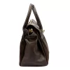 Camilla PREMIUM 10.009 sötétbarna női bőr kézitáska 40 x 30 x 19 cm