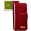 Peterson PTN BC-76116 piros női bőr pénztárca 16,5 x 9,5 x 3,5 cm, RFID