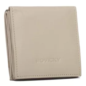 Rovicky R-23-26-LFN női bézs bőr pénztárca